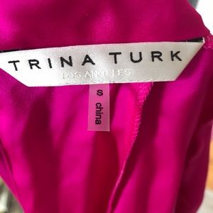 Trina Turk Tops - TRINA TURK - hot pink silk top Trina Turk Tops - TRINA TURK - hot pink silk top